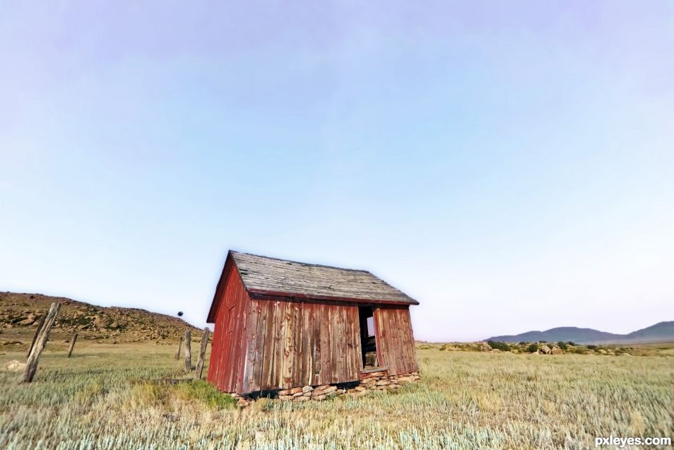 Creation of Abandoned Barn: Final Result