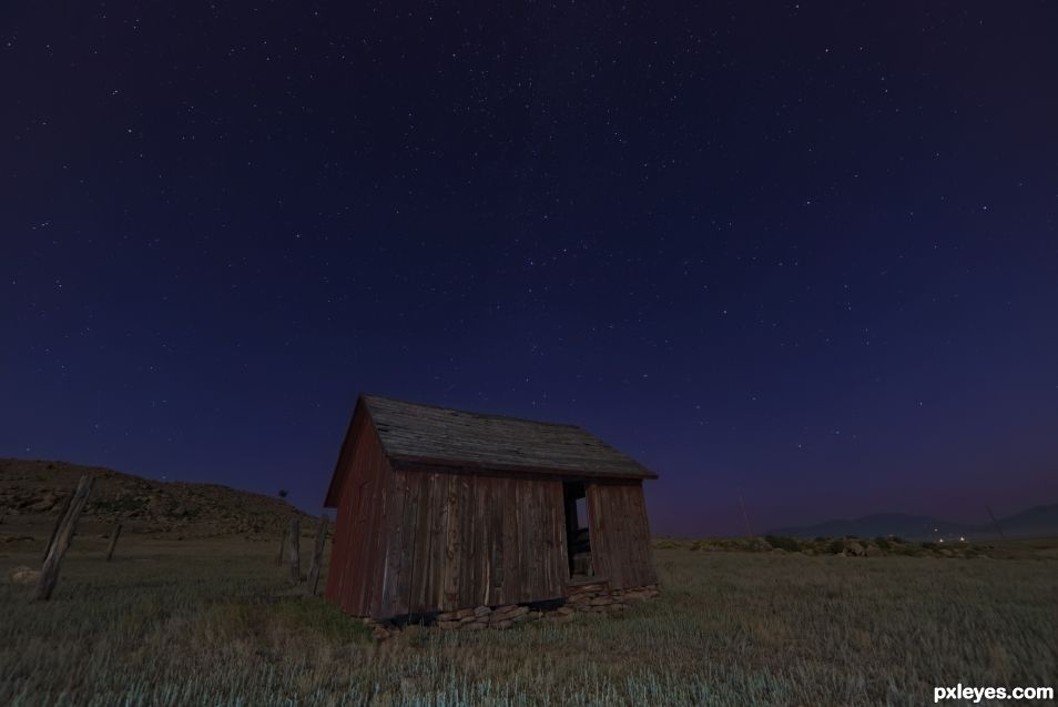 Creation of Abandoned Barn: Step 1