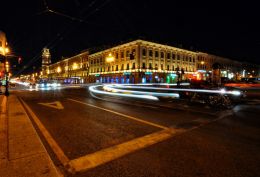 Night in Saint Petersburg