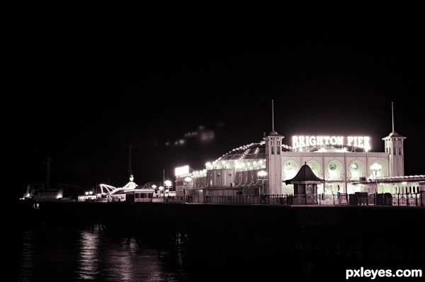 Pier @ night