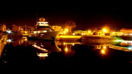 El Gouna at night