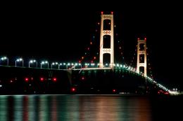 MackinacBridgeAtNight