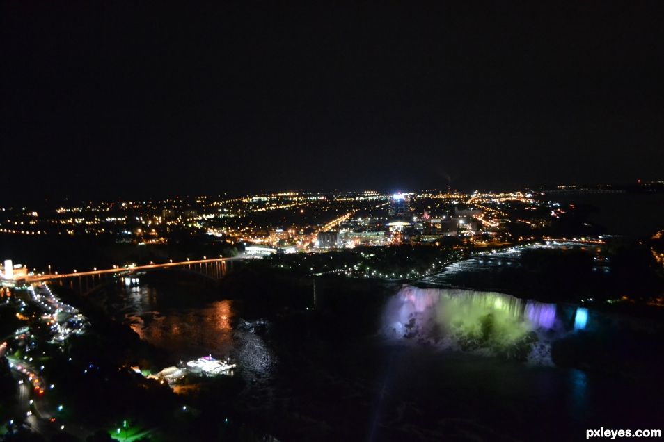 Niagara Falls @ night