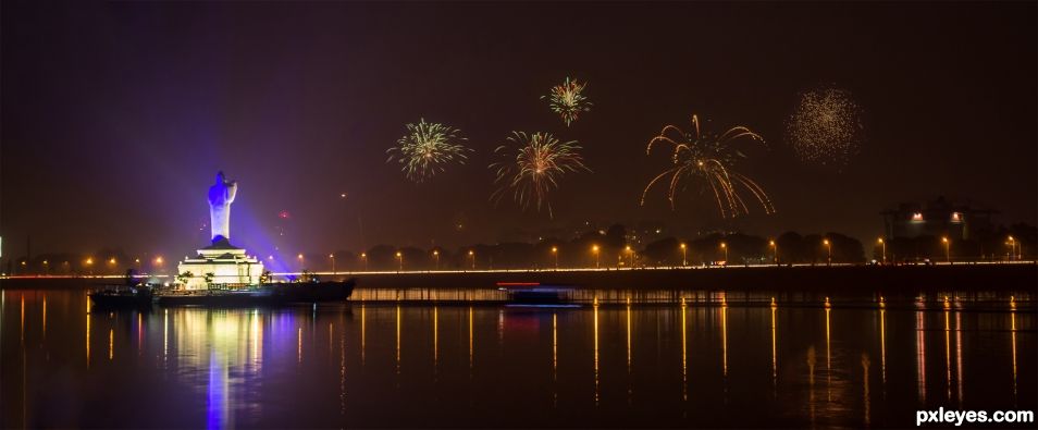 Hyderabad(India) during Diwali