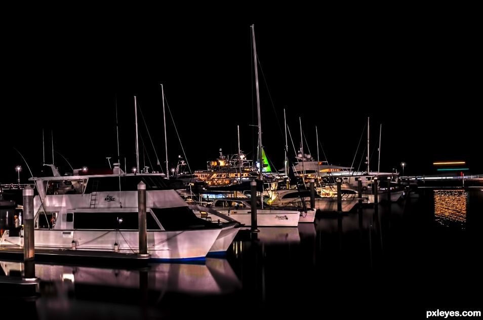 Moored Boats