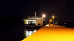 Ferry arrival