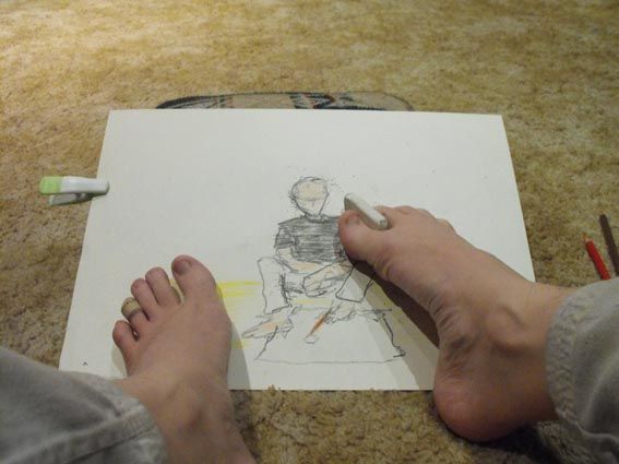 Creation of Cramped Feet. Ouch.: Step 3