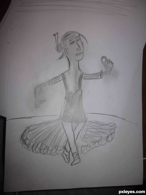 Creation of Quadruped Dance: Step 4