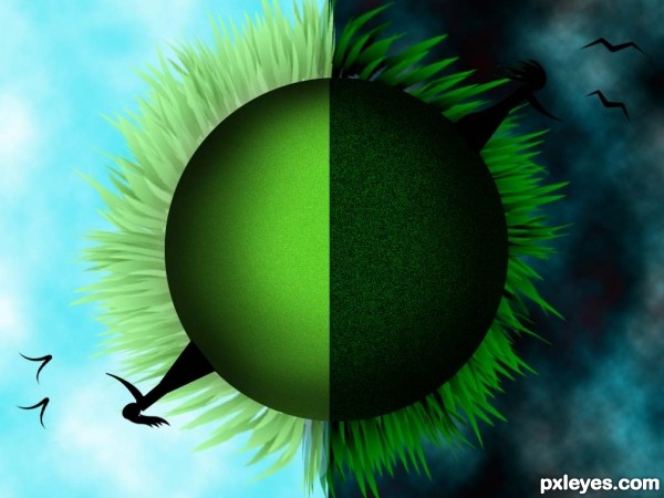 Creation of Opposite Worlds: Step 9