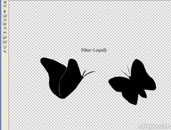 Creation of Birds and Butterfly: Step 10