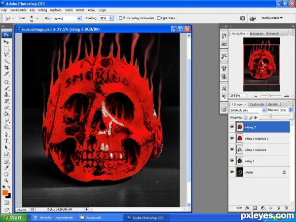 Creation of Flammable: Step 3