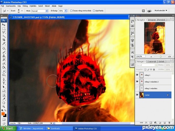 Creation of Flammable: Step 4