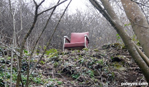 red chair