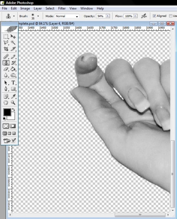 Creation of Face Off: Step 5
