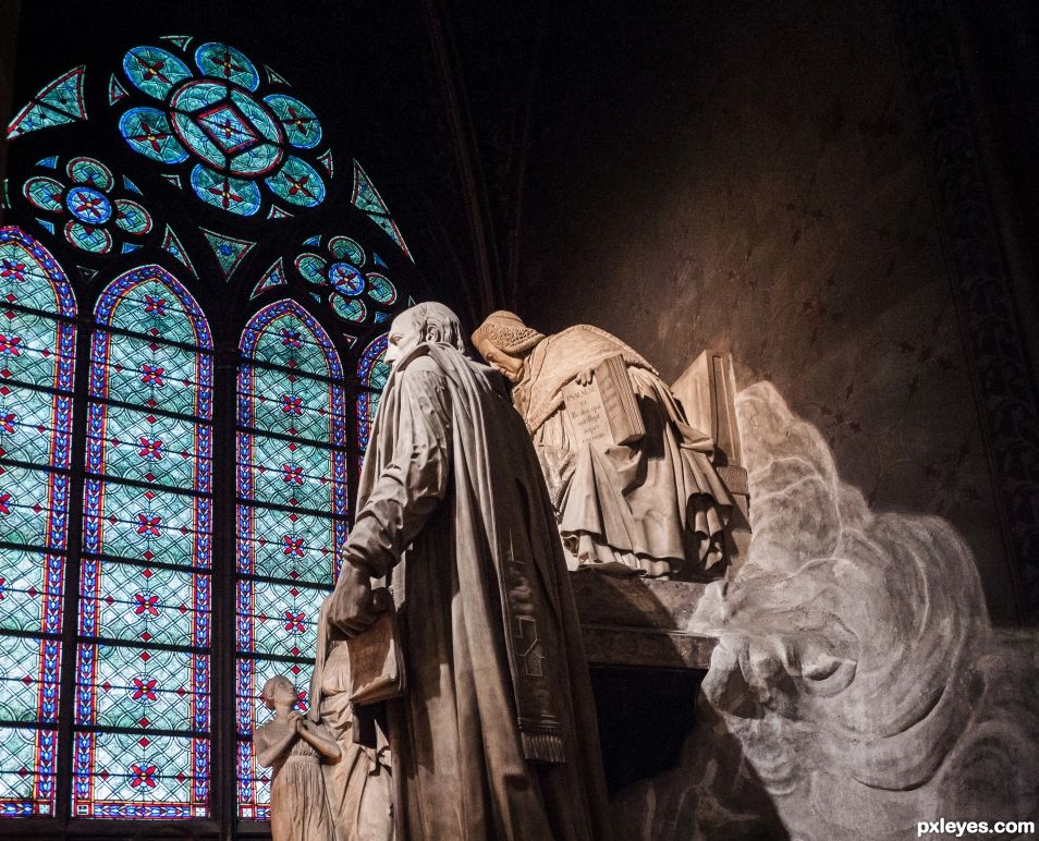 Cardinal de Belloy monument