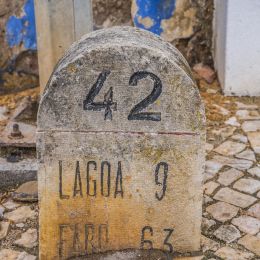 Road Sign to Faro Picture