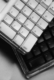 black & white numeric keypads