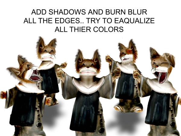 Creation of Gonna Bring You Joy "Dog Nuns": Step 12