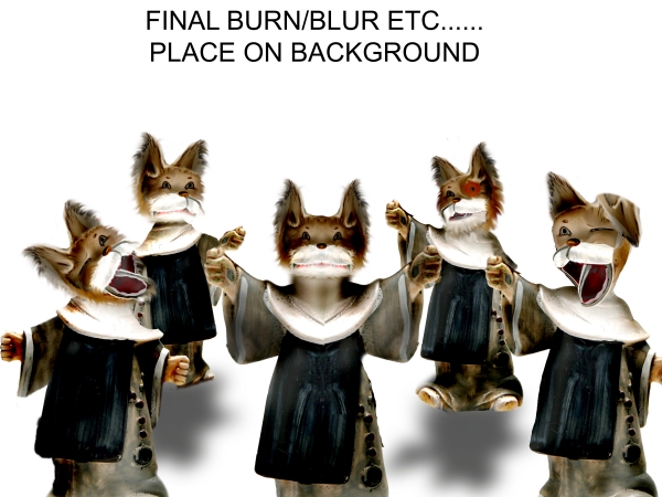 Creation of Gonna Bring You Joy "Dog Nuns": Step 13