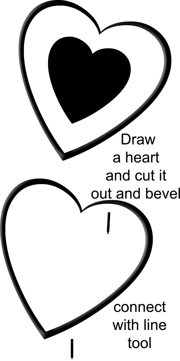 Creation of Spiders in Love (Nisha CUTE): Step 2