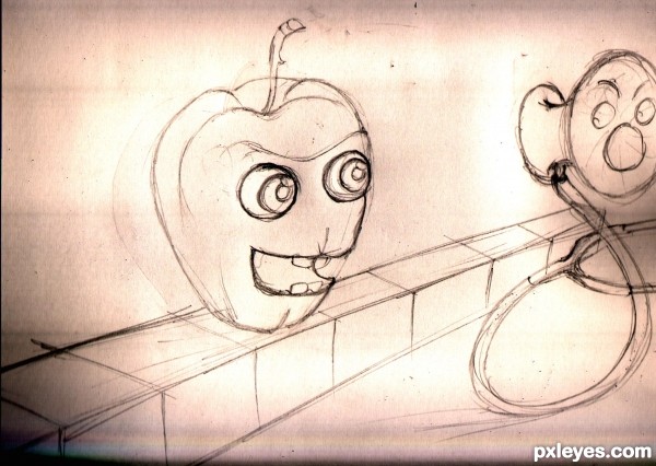 Creation of An Apple a Day: Step 1