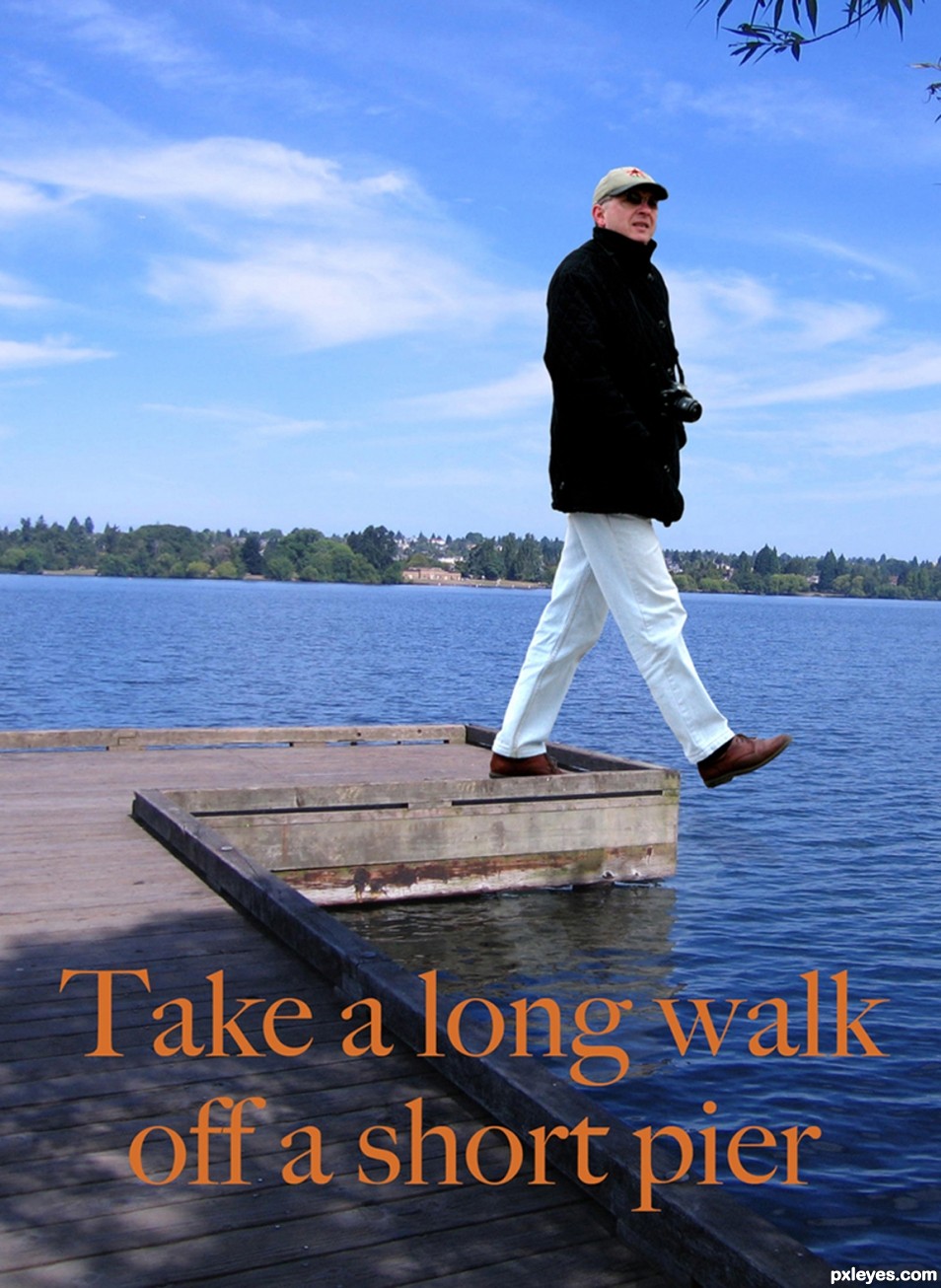 Take a long walk...