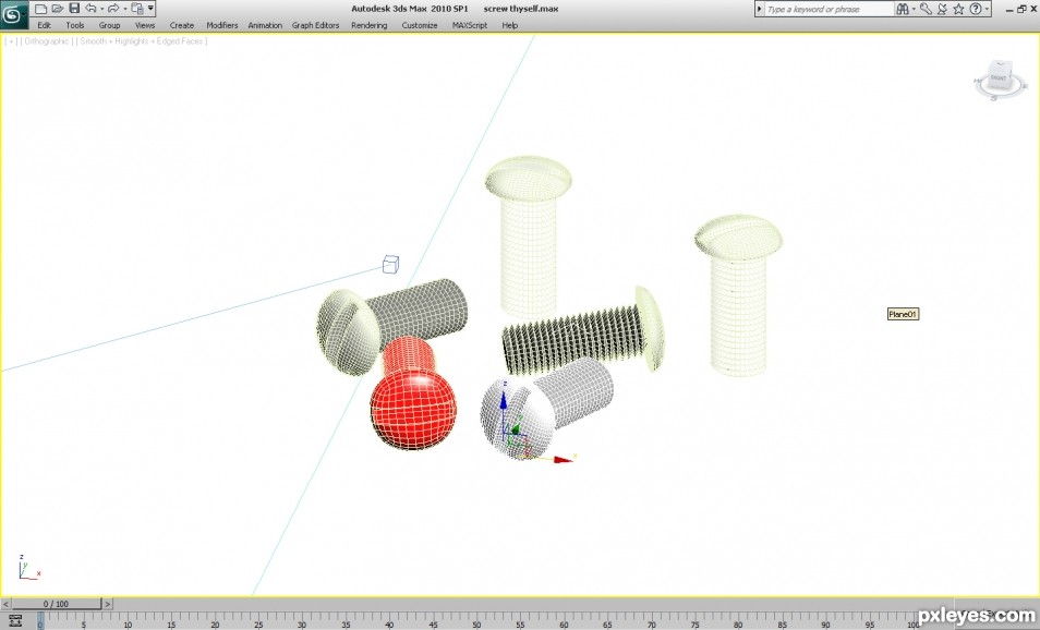 Creation of Screw Loose: Step 2