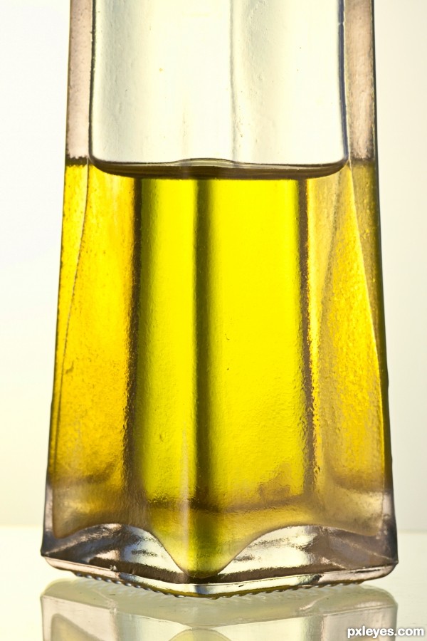 Oil in bottle