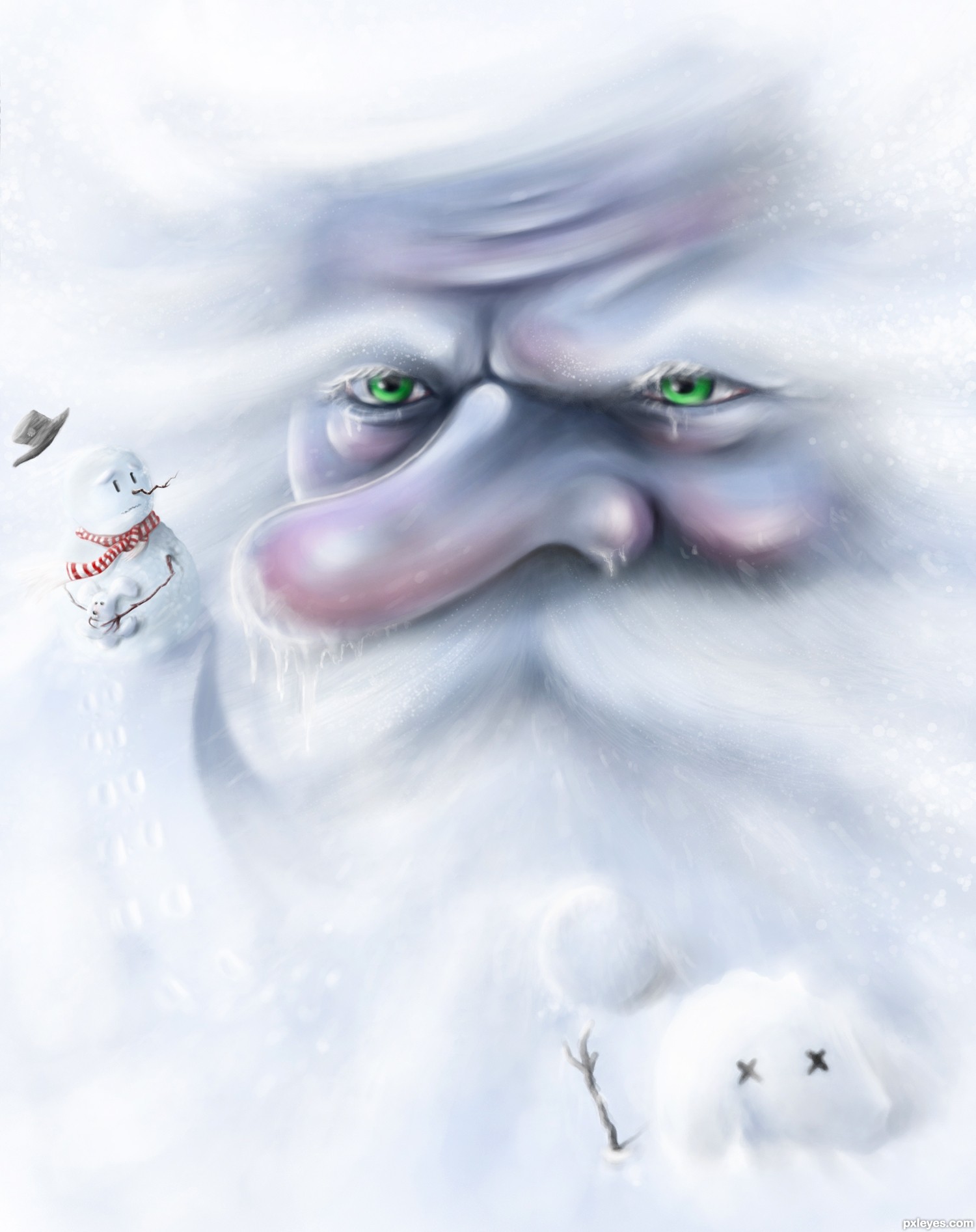 clip art old man winter - photo #11