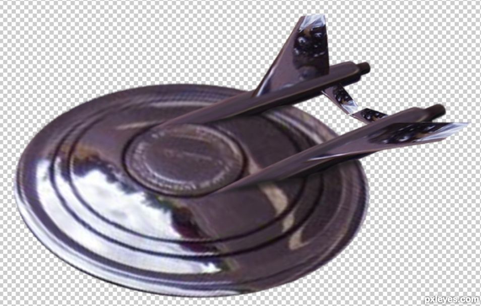 Creation of To Boldly Go Where No Hubcap Has Gone Before...: Step 1