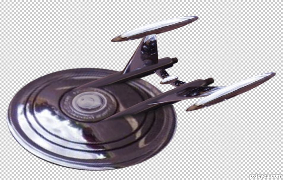 Creation of To Boldly Go Where No Hubcap Has Gone Before...: Step 2