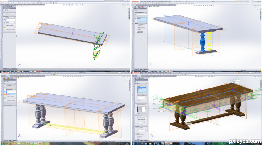 Creation of Dove's castle: Step 4