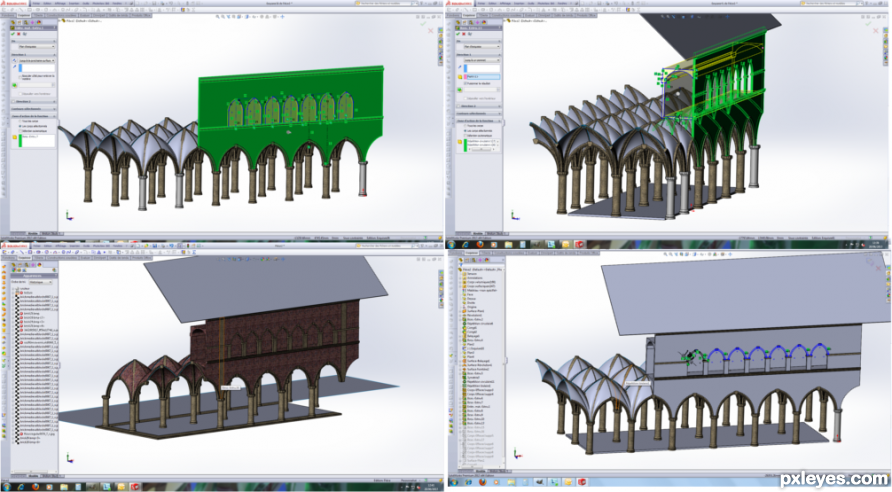 Creation of Dove's castle: Step 2