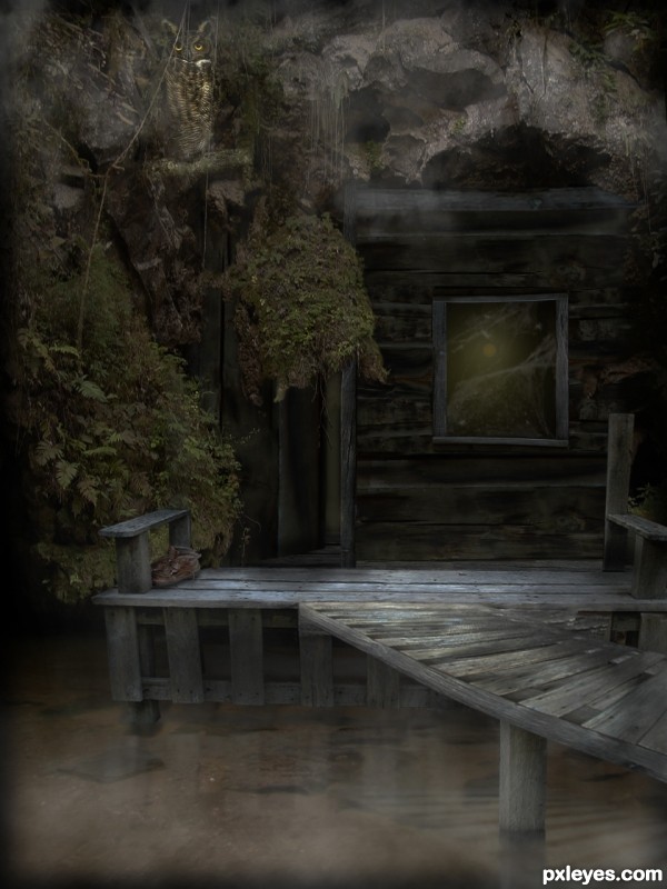 Hideout photoshop picture