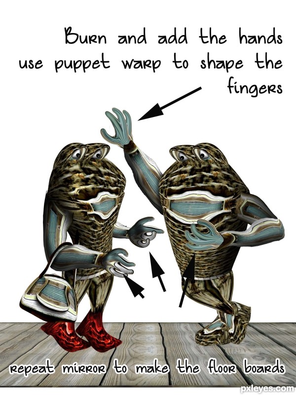 Creation of Cinderella Liberty: Step 17