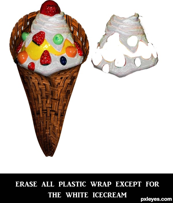 Creation of I SCREAM SPLINTERS: Step 12