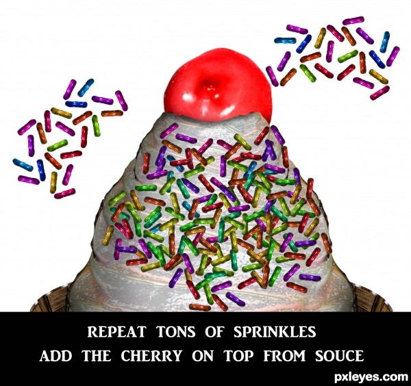 Creation of I SCREAM SPLINTERS: Step 15