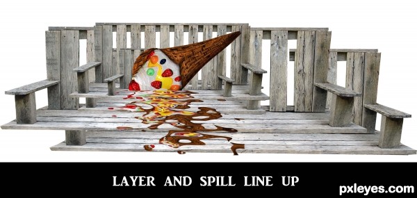 Creation of I SCREAM SPLINTERS: Step 19