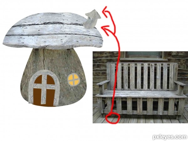 Creation of Little houses: Step 5