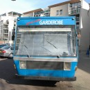 old blue bus source image