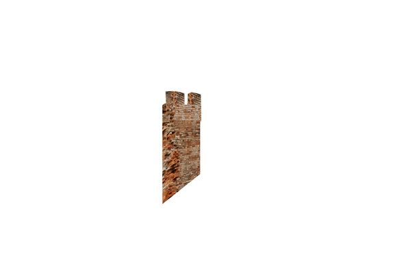 Creation of old brick castle: Step 2
