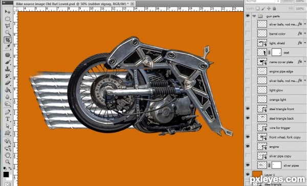 Creation of Gamma Blaster 500: Step 4