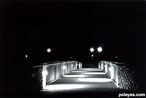 Bridge at night