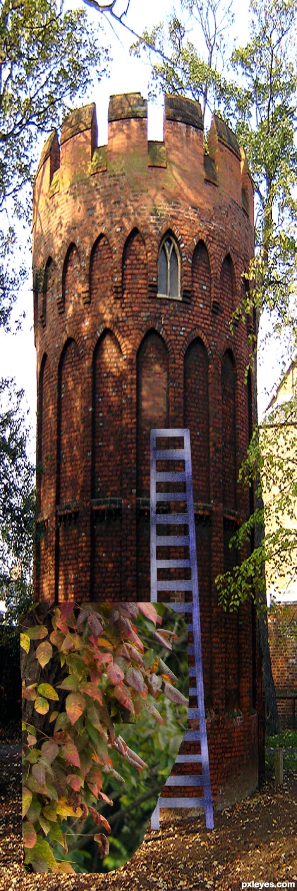 Creation of Rapunzel's Tower Revisited: Step 8
