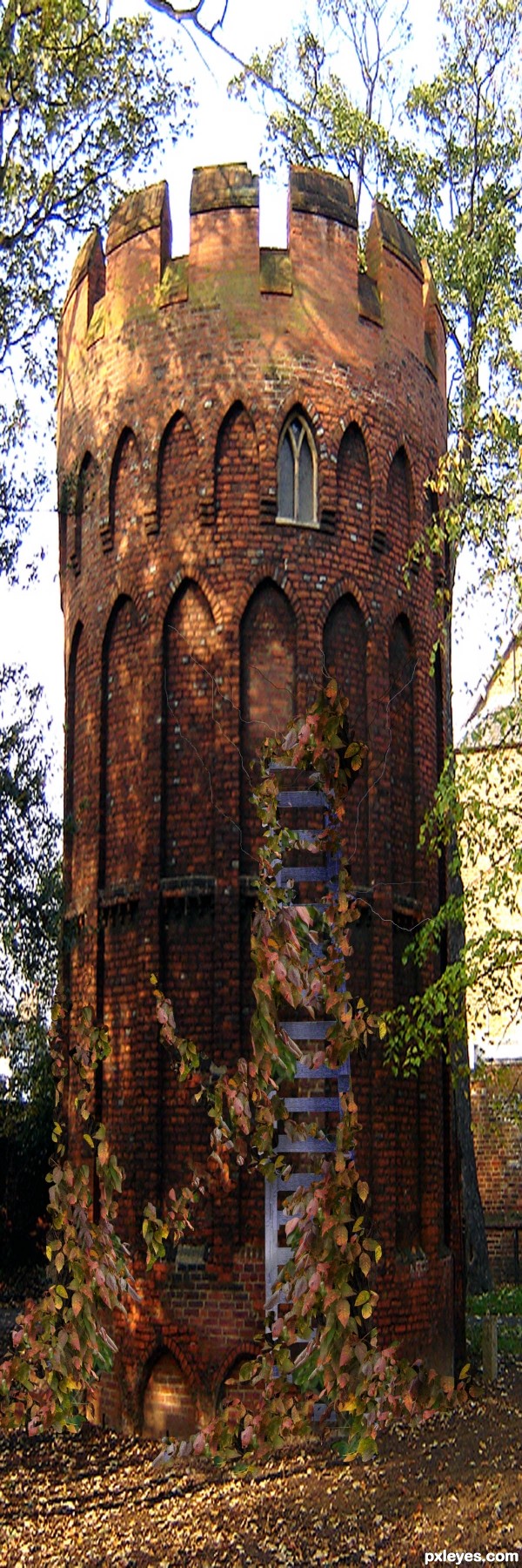 Creation of Rapunzel's Tower Revisited: Step 10
