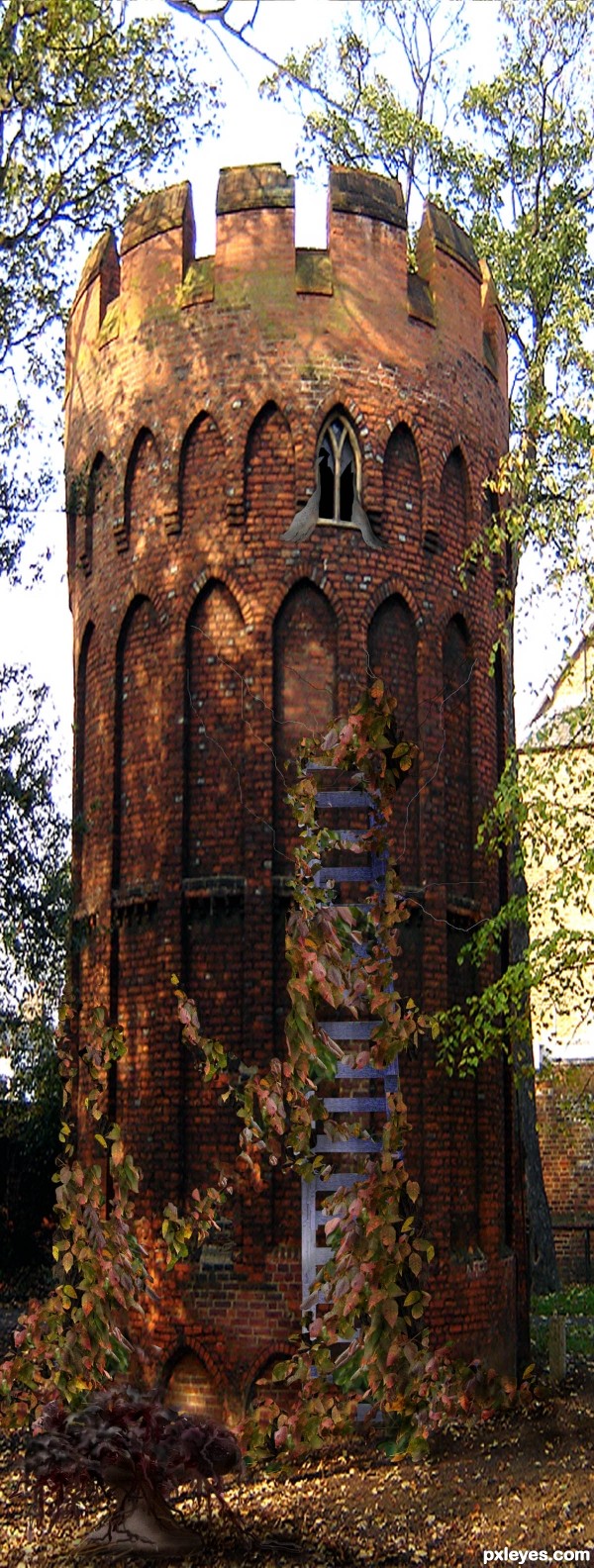 Creation of Rapunzel's Tower Revisited: Step 12