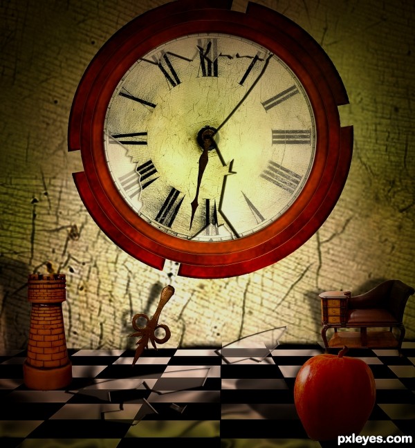 Clock photoshop picture)