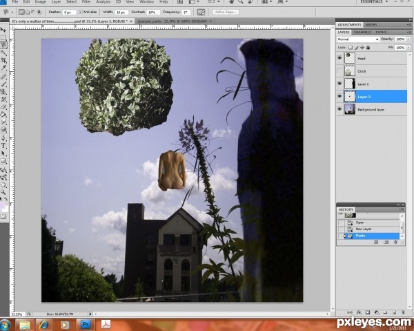 Creation of It's only a matter of time....: Step 16