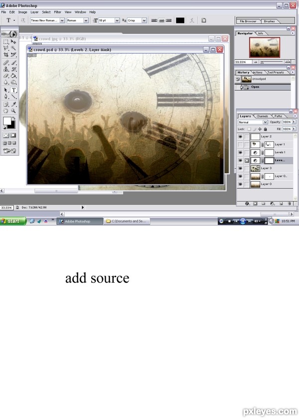 Creation of Times Up: Step 4