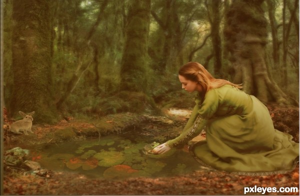 Creation of The Princess and The Frog: Step 19